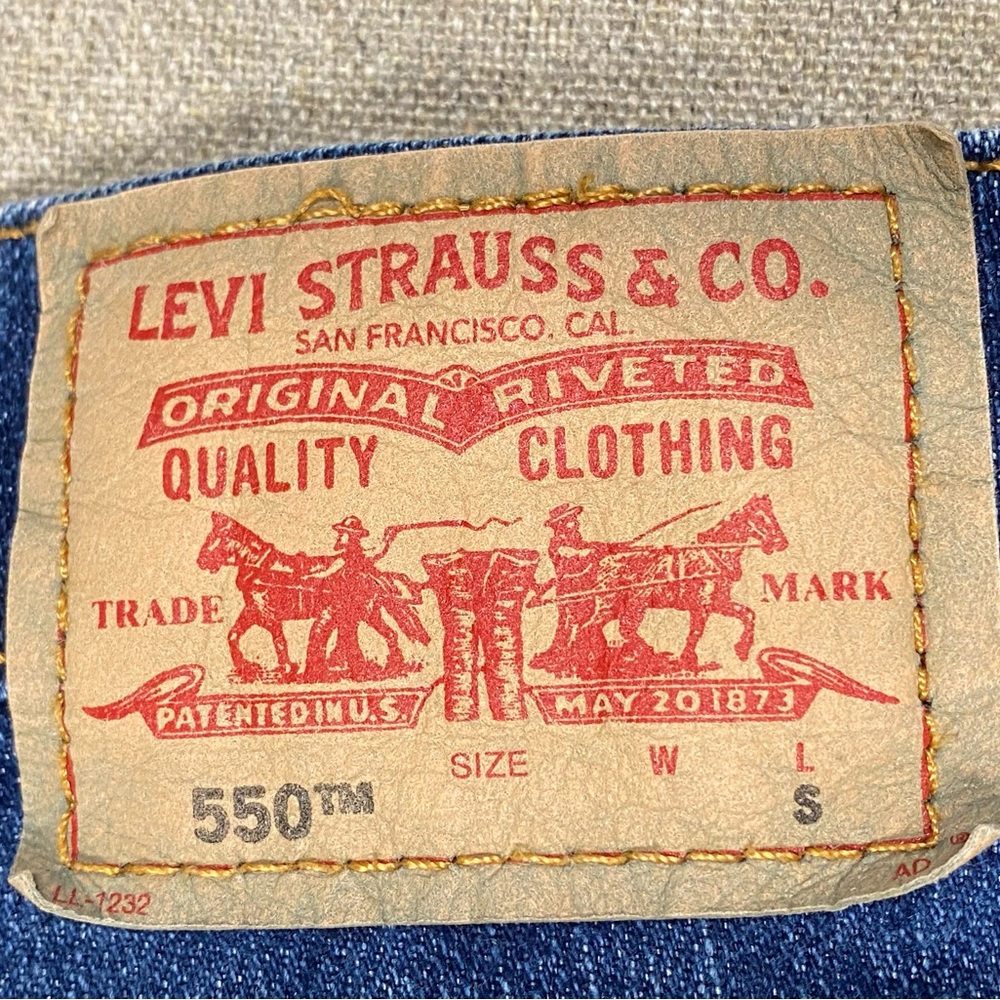 Levi’s classic relaxed stretch 550 size 16 short - Picture 9 of 11
